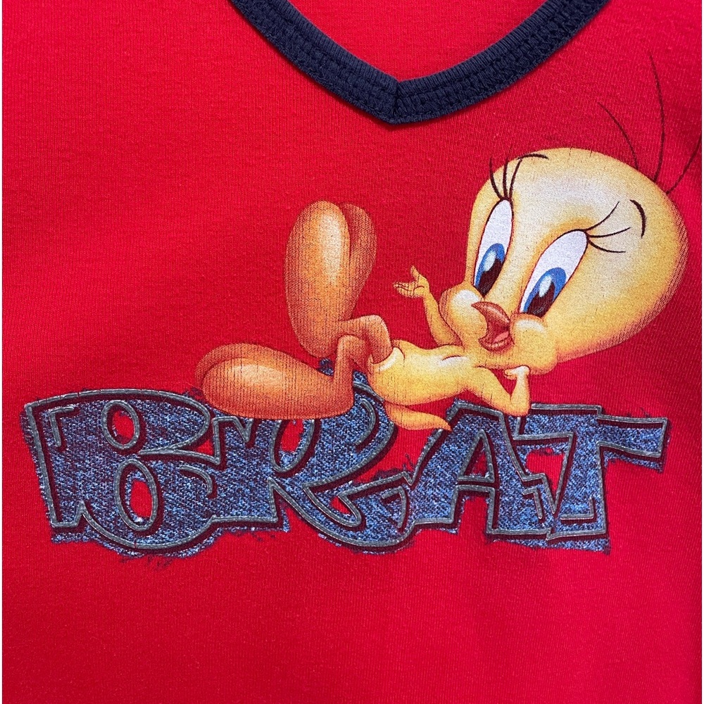 “Brat” Tweety Bird Looney Tunes baby tee